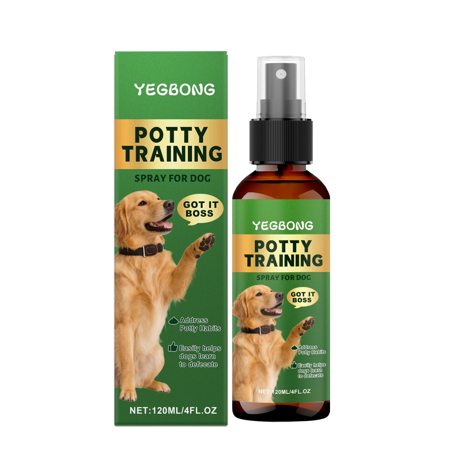 Pet Care Dog Toilet Training Spray, Easy Potty Training, Correct Habits, Pet Care ,120ml