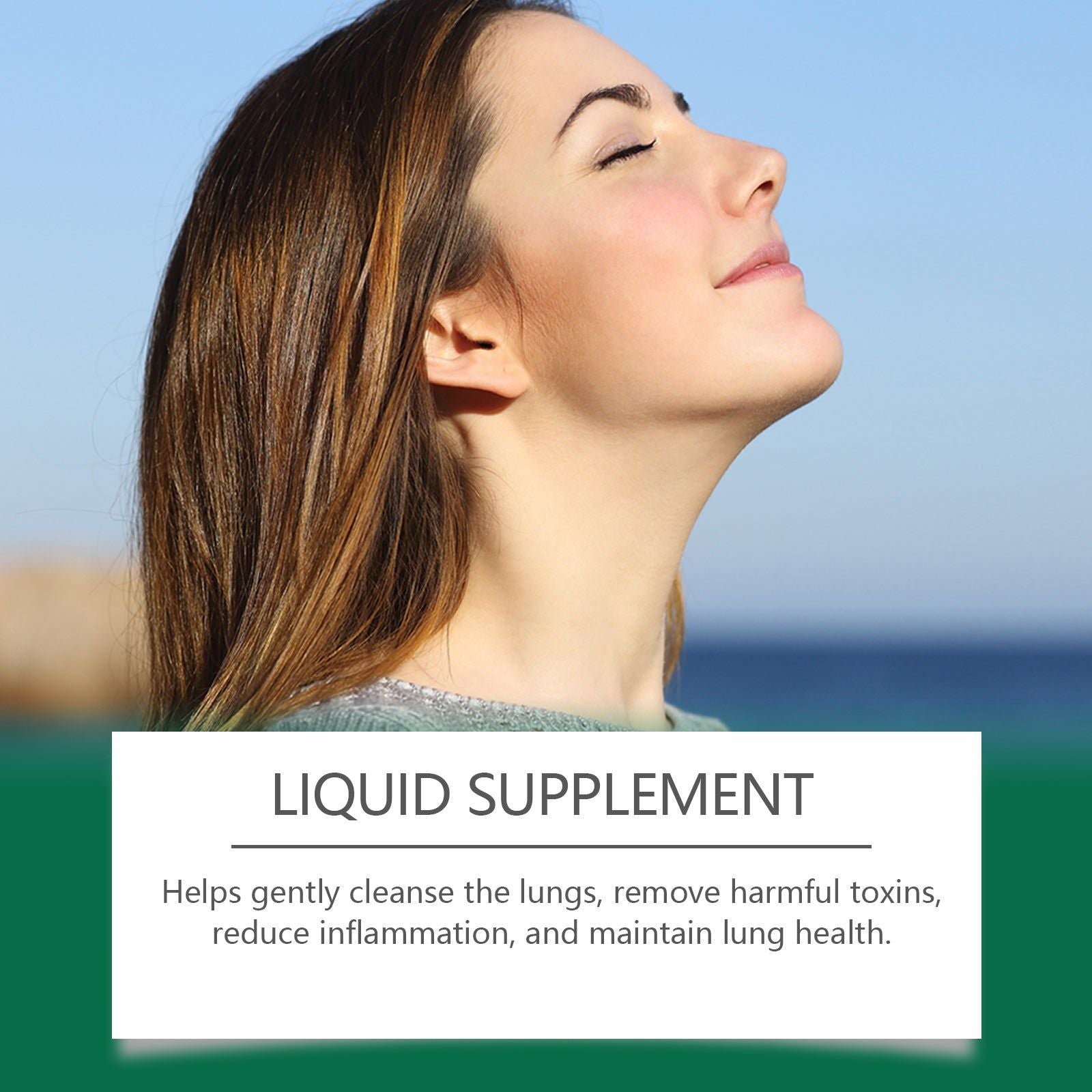 Body Care Supplement Drops, Herbal Throat Relief, Fast Absorption, Natural Herbal Essence ,60ml