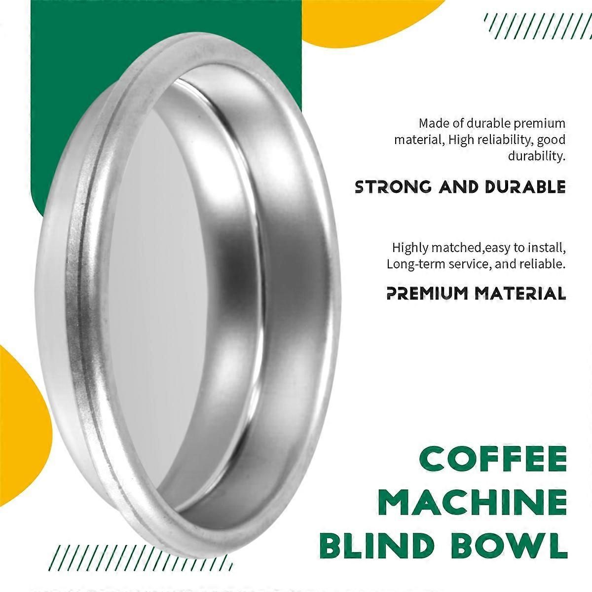 58Mm Coffee Machine Blank Filter/Stainless Steel Backwash Cleaning