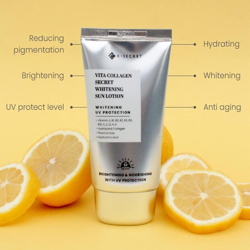 K-SECRET Vita Collagen Secret Whitening Sun Lotion