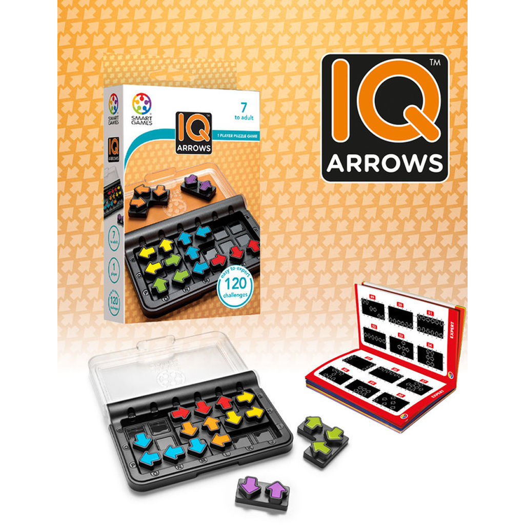Smart Games IQ Arrows — لعبة لوحية صغيرة