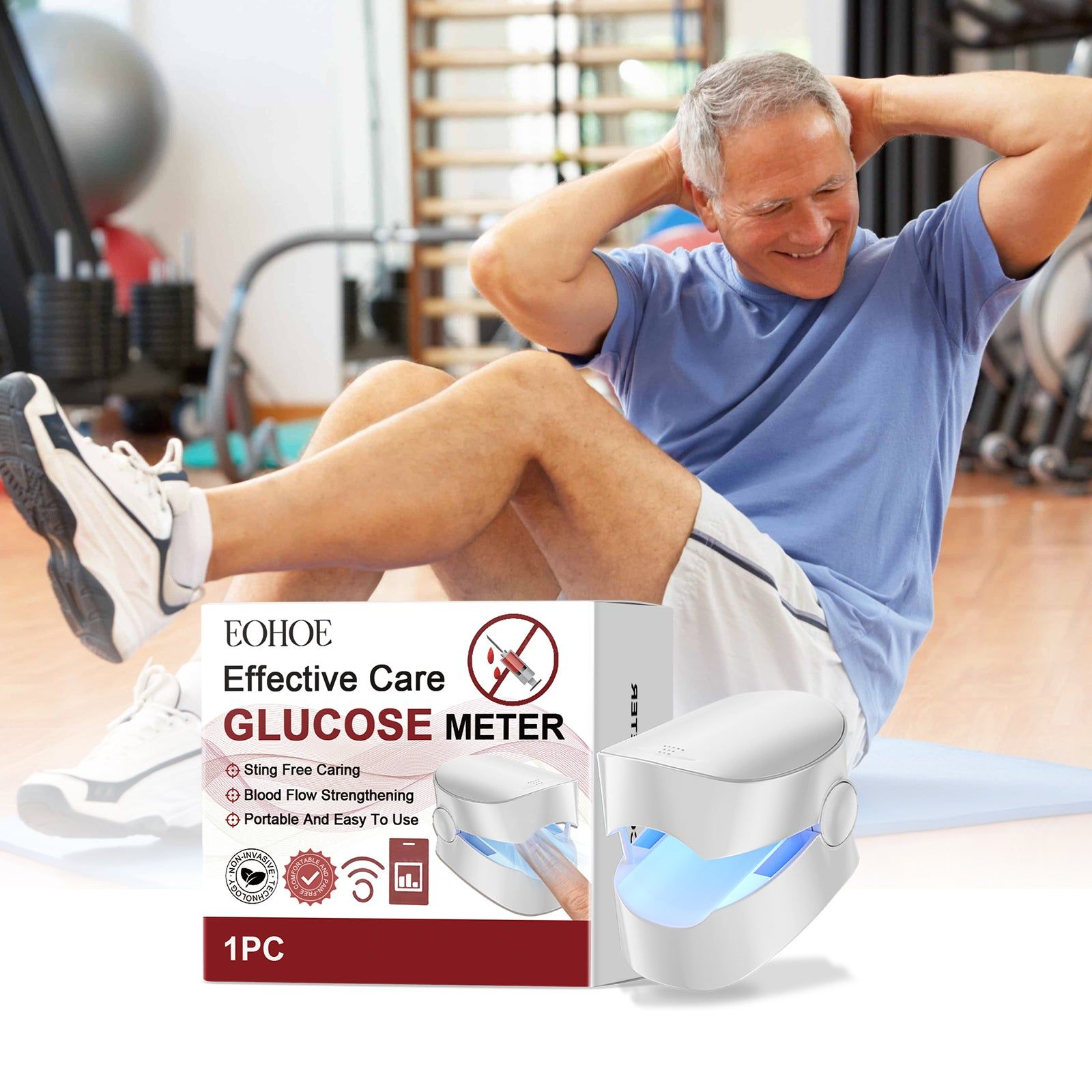 Body Care Device for Elderly, Pain Relief, Blood Circulation, Nail Care, Daily Gentle Therapy ,1pcs
