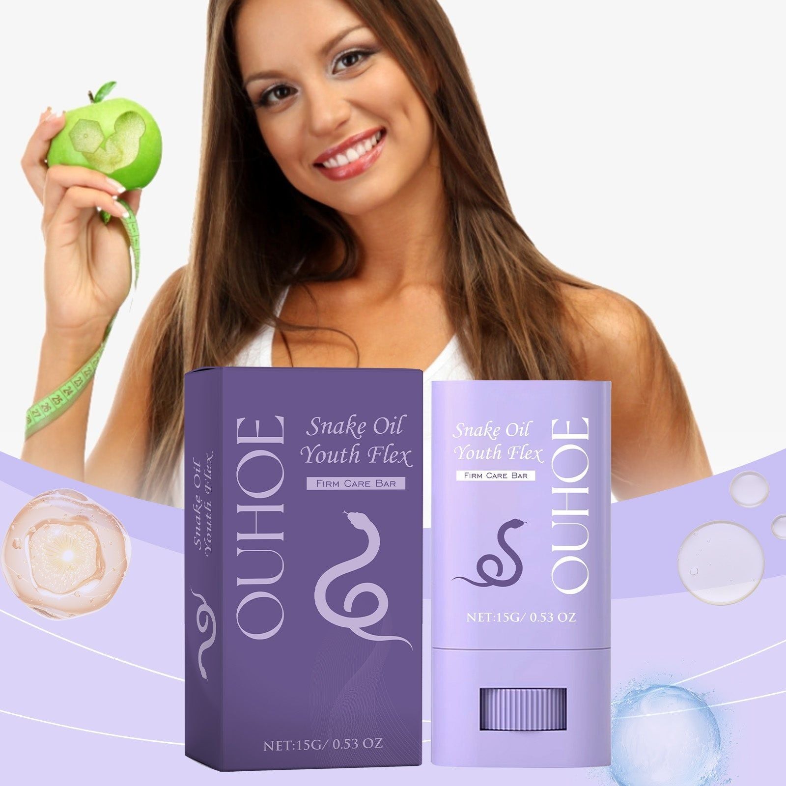 Slimming and Moisturizing Shaper Stick, Fast Fat Burn, Skin Firming, Cellulite Reduction ,15g