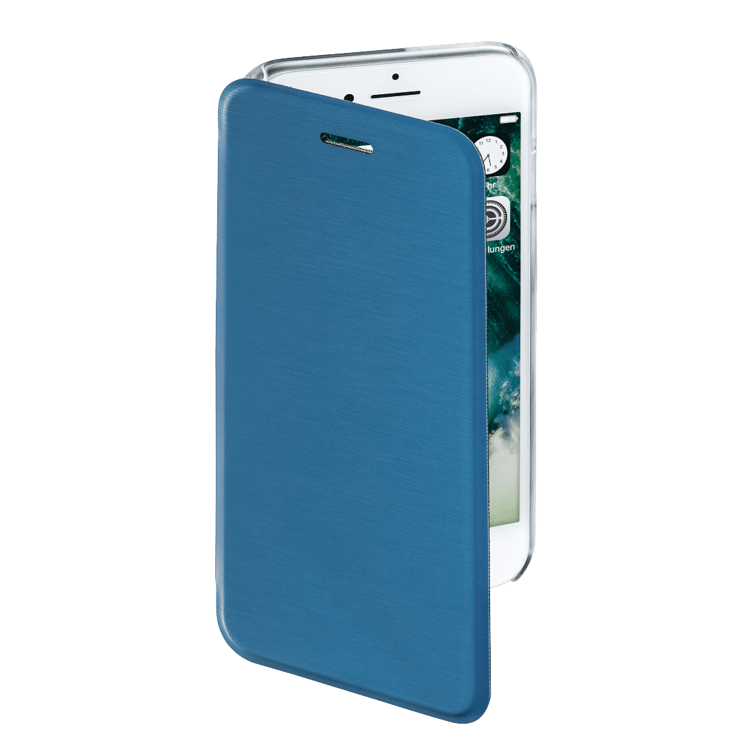 HAMA 177811 "Clear" Booklet Case for Apple iPhone 7/8, dark blue