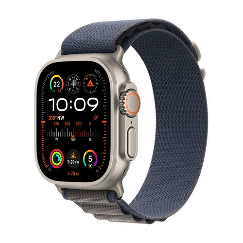 Ultra 2 GPS + Cellular, 49mm Titanium Alpine Loop Medium