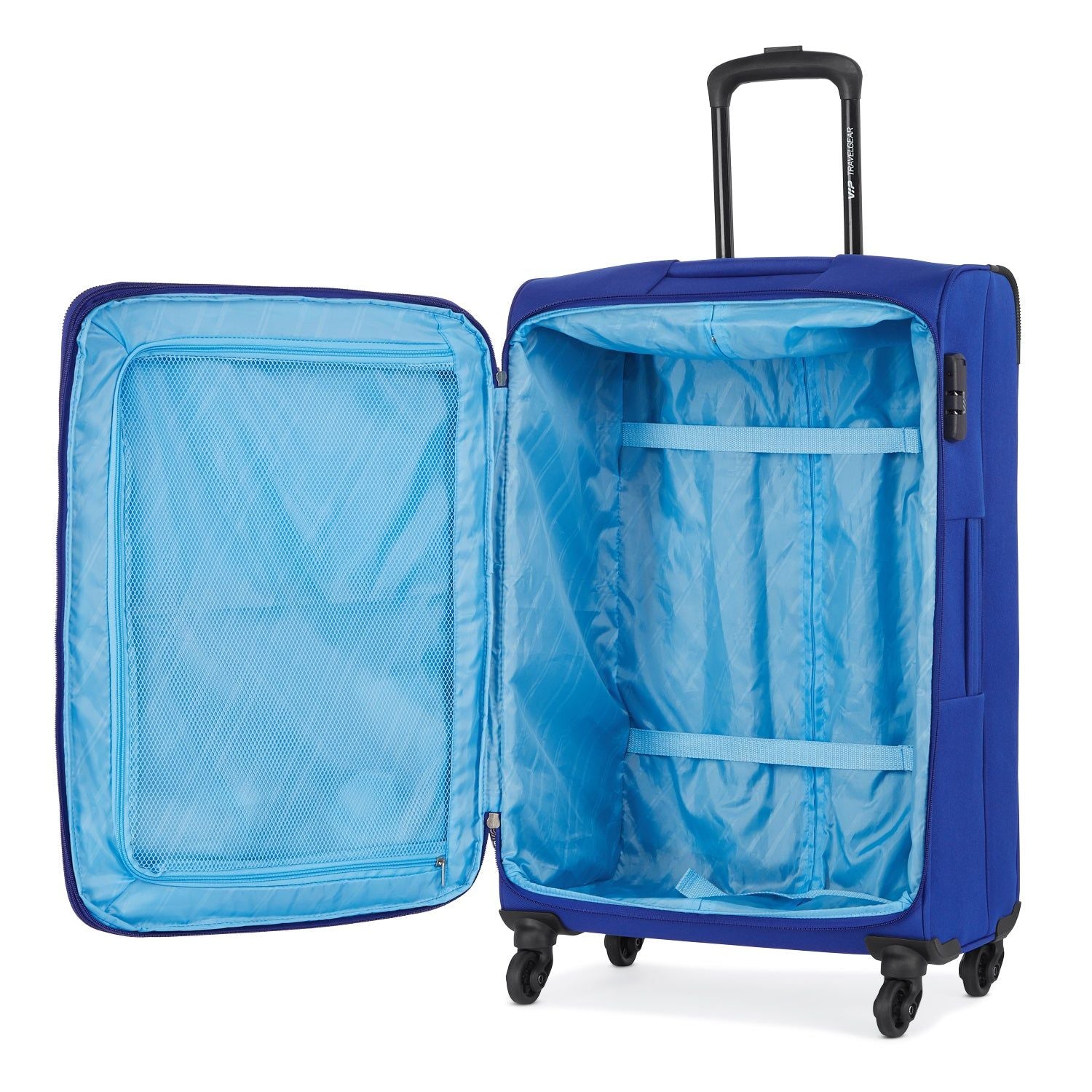 عربة VIP MONTANA ذات 4 عجلات قابلة للتمديد 3 قطع/مجموعة 54 سم، 69 سم، 79 سم