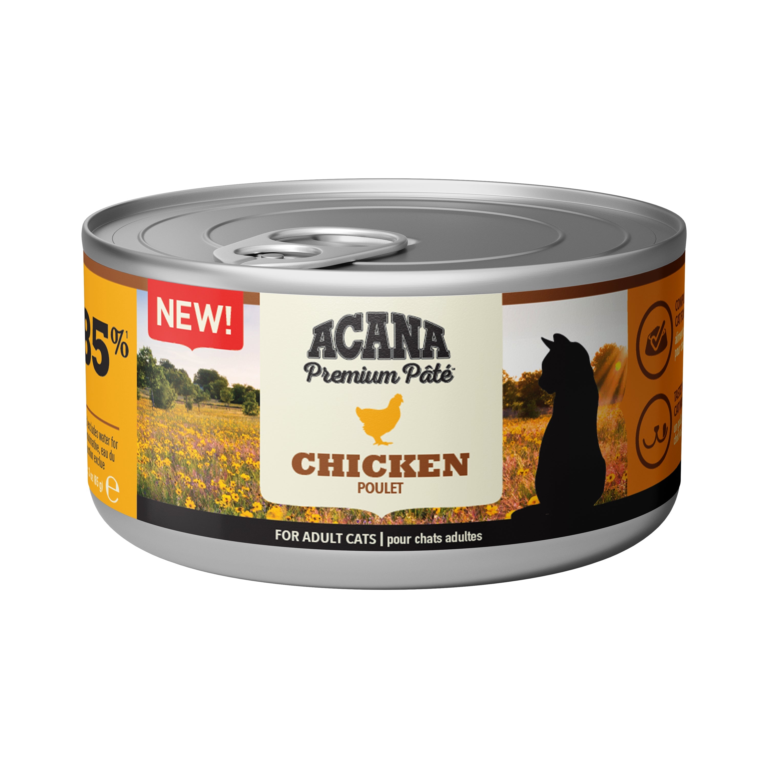 Acana Premium Chicken Pate Cat Wet Food 85G