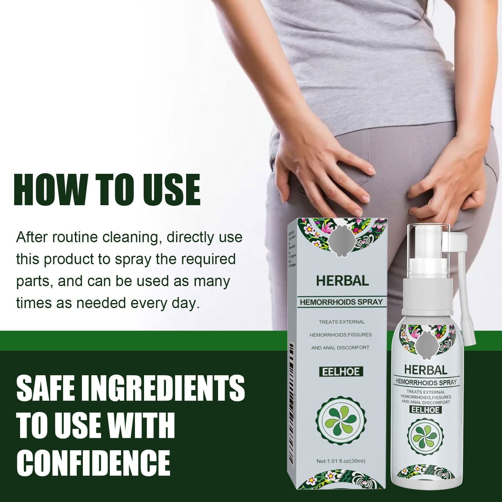 Herbal Body Care Spray Soothing Mist 30ml