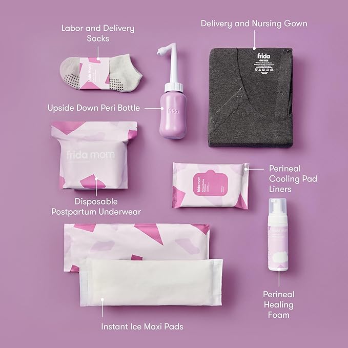 Frida Mom Hospital Kit for Labor, Delivery, & Postpartum