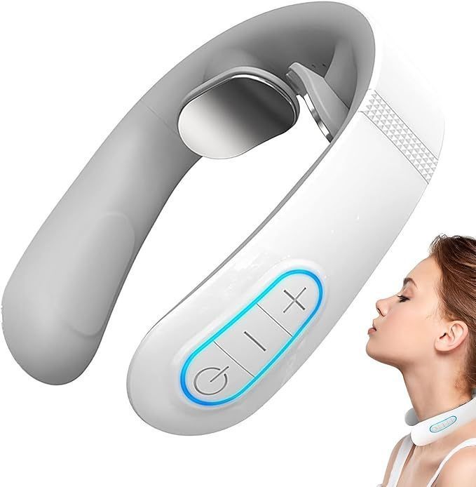 Heating Neck Massager Acupoints Lymphatic Drainage Machine