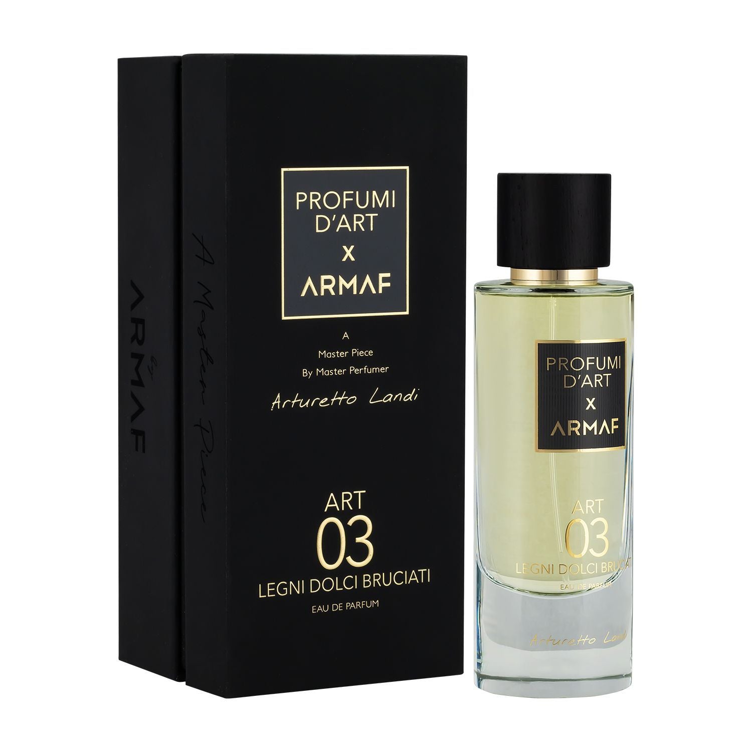 Profumi D’Art x Armaf 03 Legni Dolci Bruciati Unisex Eau de Parfum, 105ml