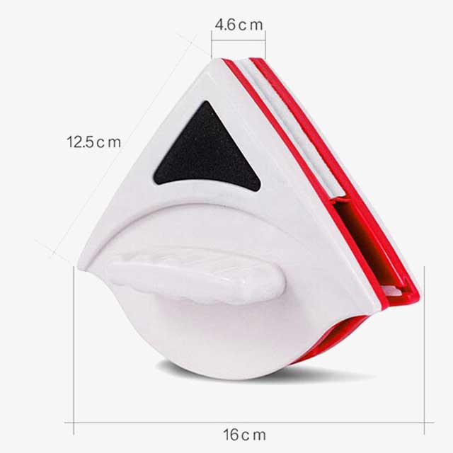Double Magnetic Window Cleaner Brush - Dual-Sided Cleaning Tool for Streak-Free Glass & Windows