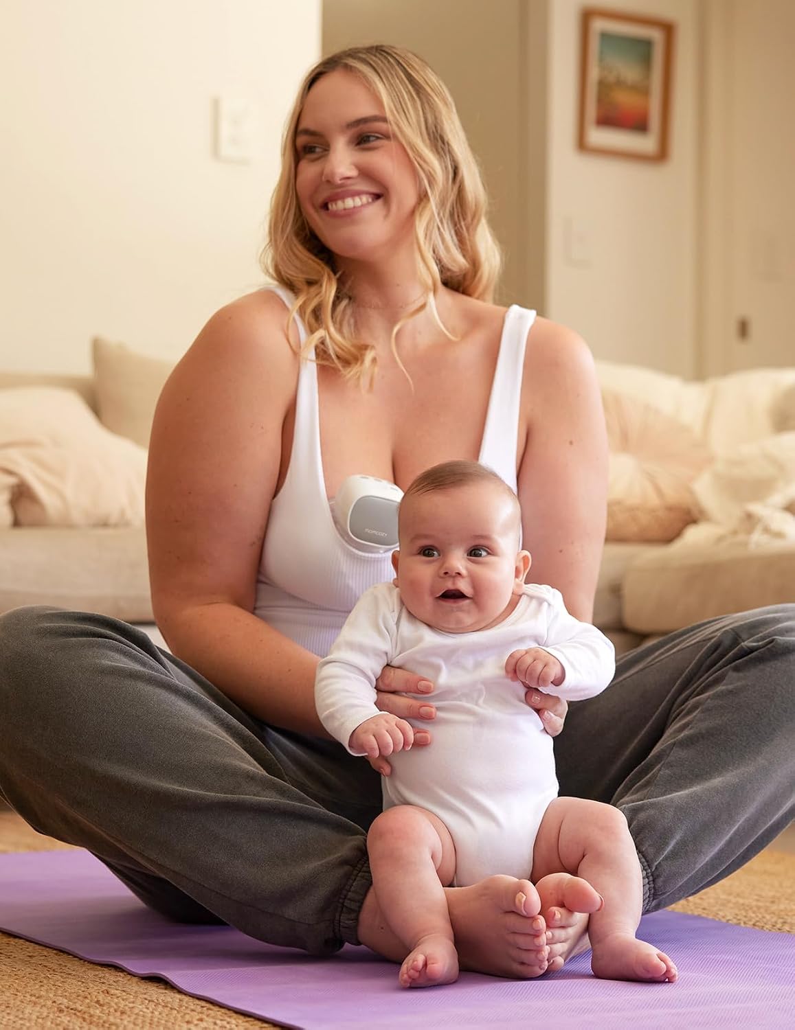 Momcozy S9 Pro Wearable Breast Pump - Double Grey