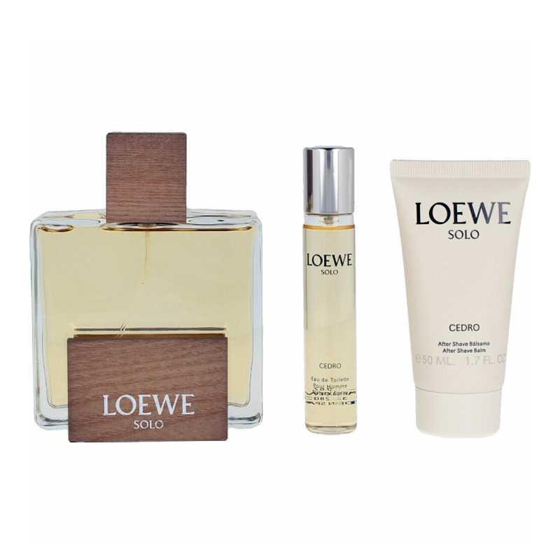 Solo Loewe Cedro 100Ml 3Pcs Set