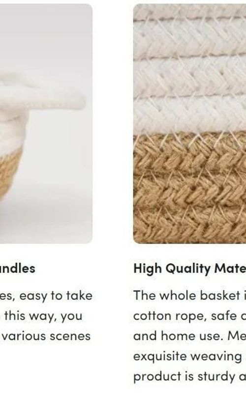 Jute Rope Woven Indoor Plant Hanging Holder For Decor