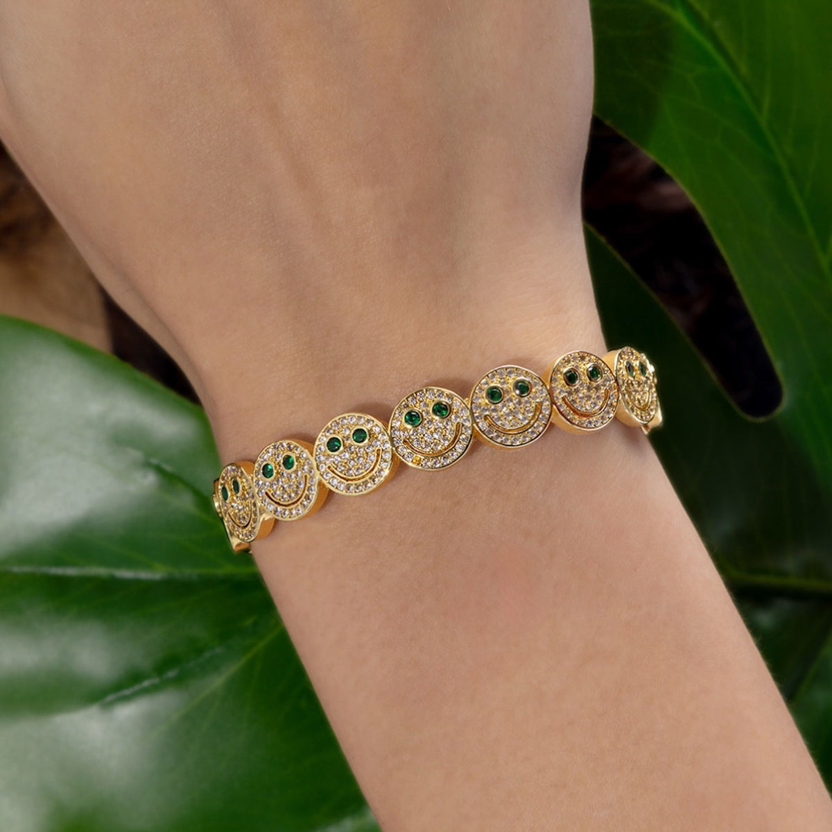 Smiley Face Bangle
