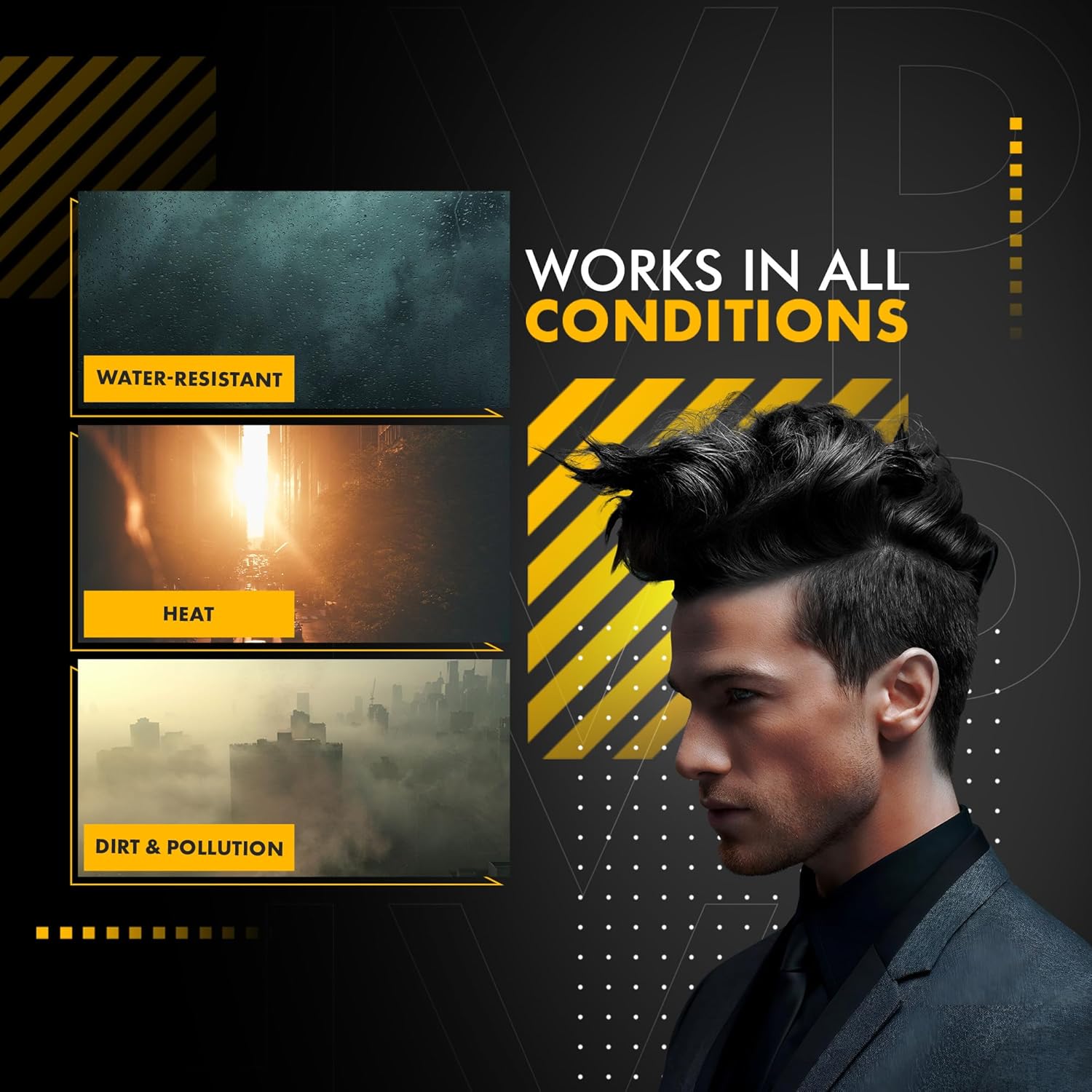 Urban Gabru Hair Volumizing Powder Wax strong hold | Matte Finish 10g