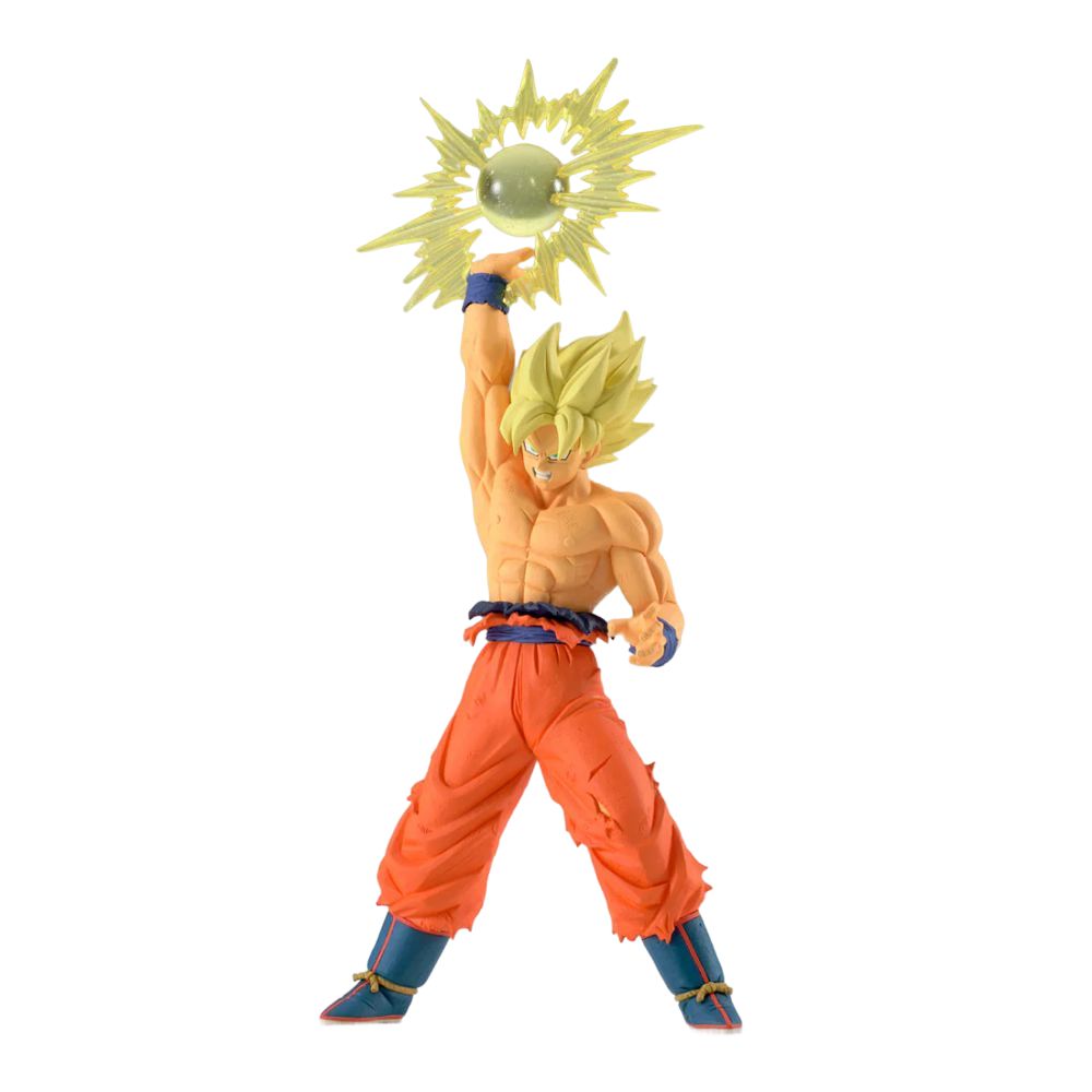 Banpresto GX Materia Dragon Ball Z Son Goku Spirit Bomb Figure, 17cm