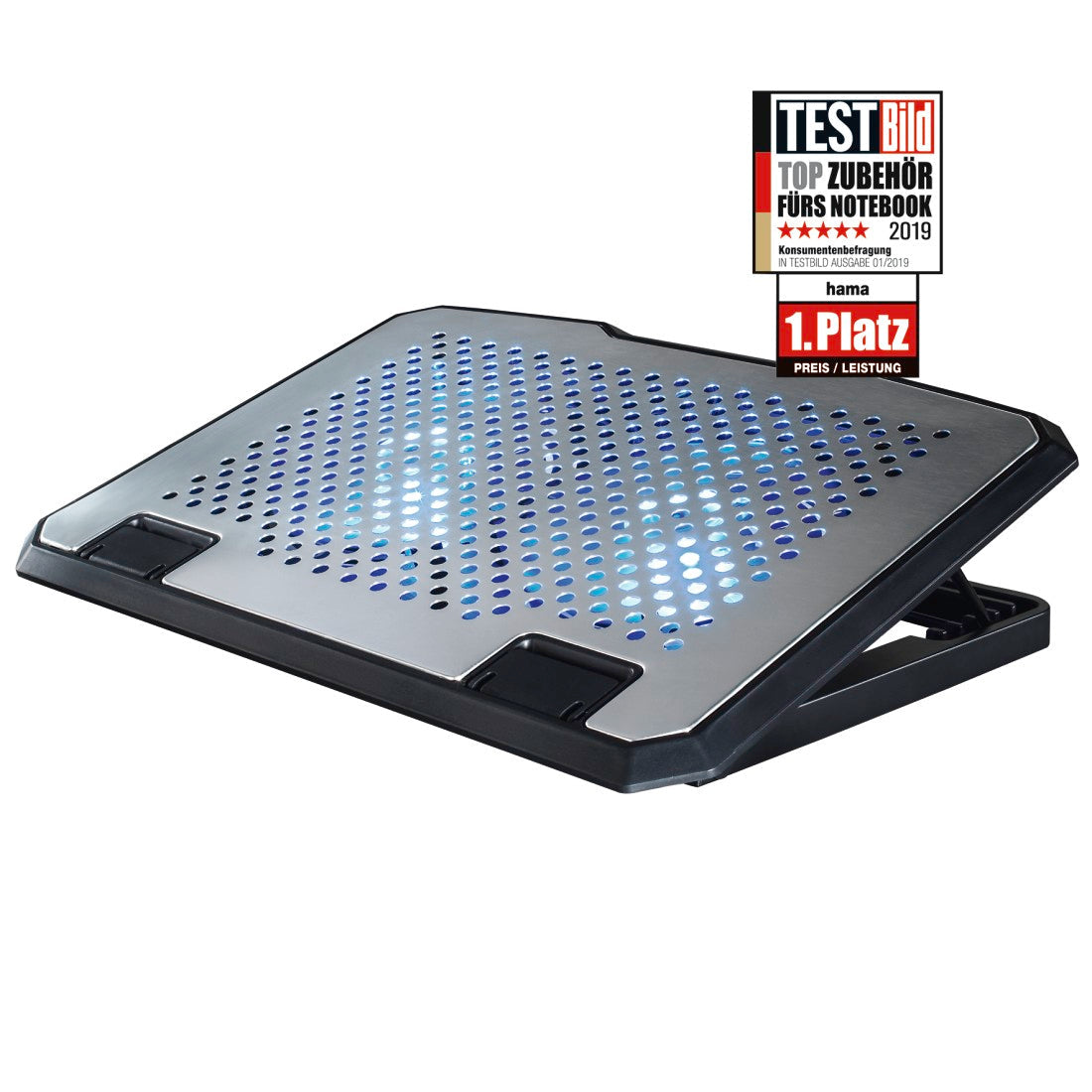 HAMA 53064 "Aluminium" Notebook/Laptop Cooler