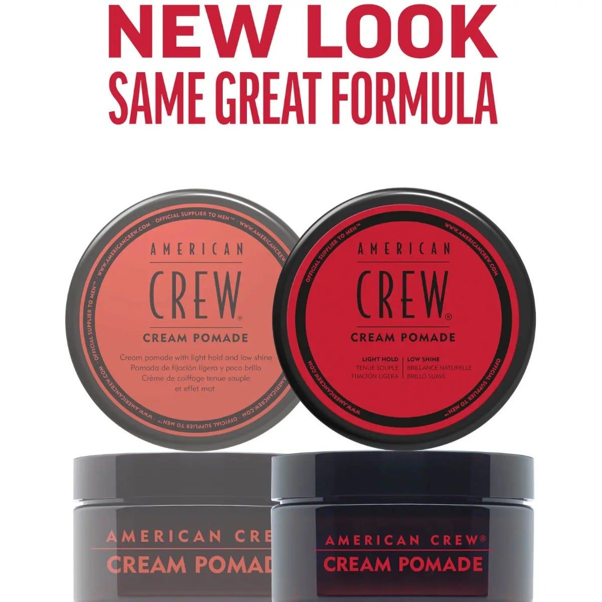 American Crew New Mens Hair Holding Pomade, Cream & Paste, 85gm
