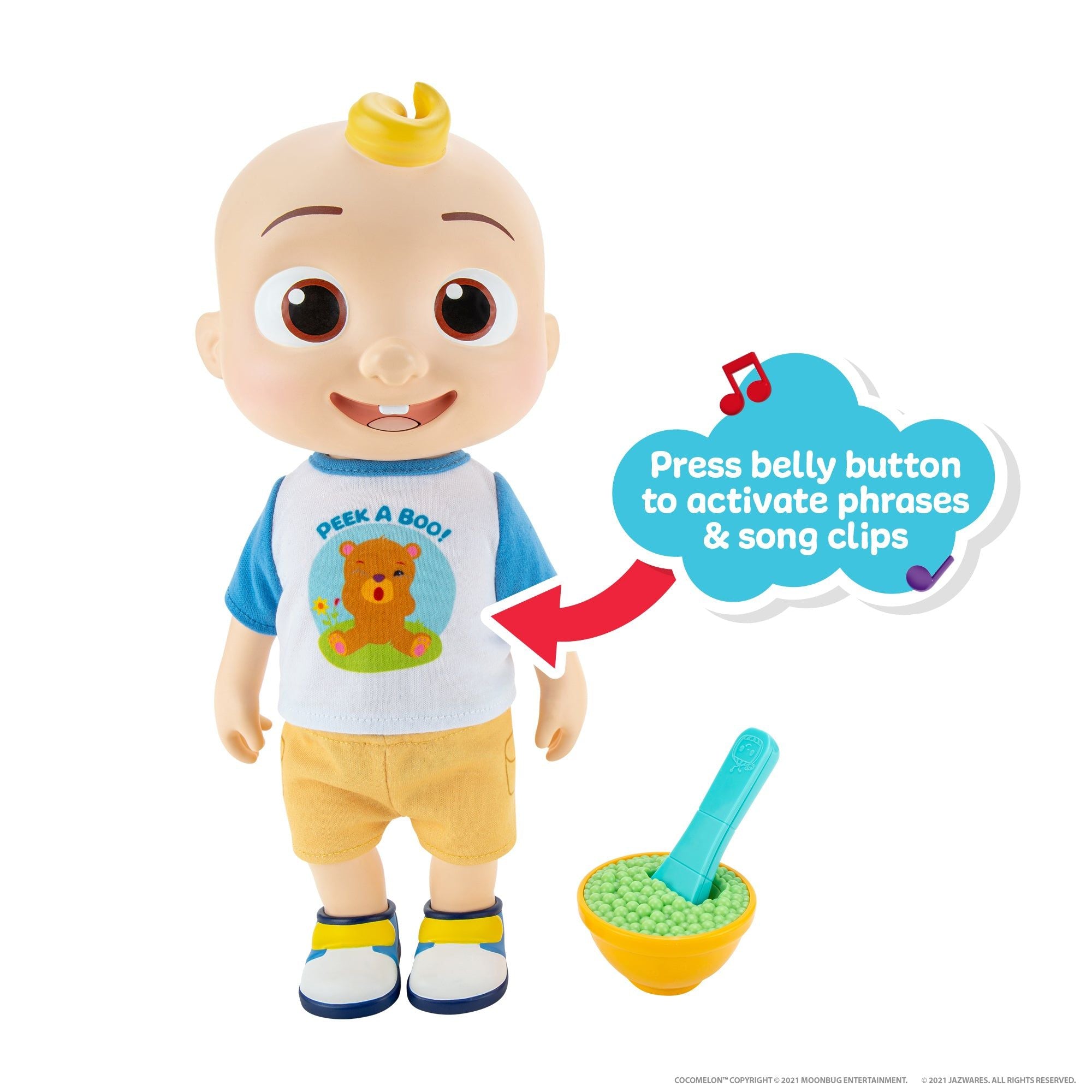 Cocomelon -Deluxe Interactive JJ Doll