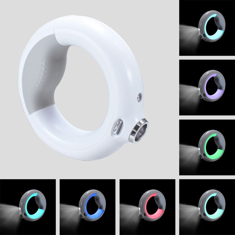 Retractable Wearable Dog Leash With Ultra Bright LED Light Cool Luminous Pet Leash