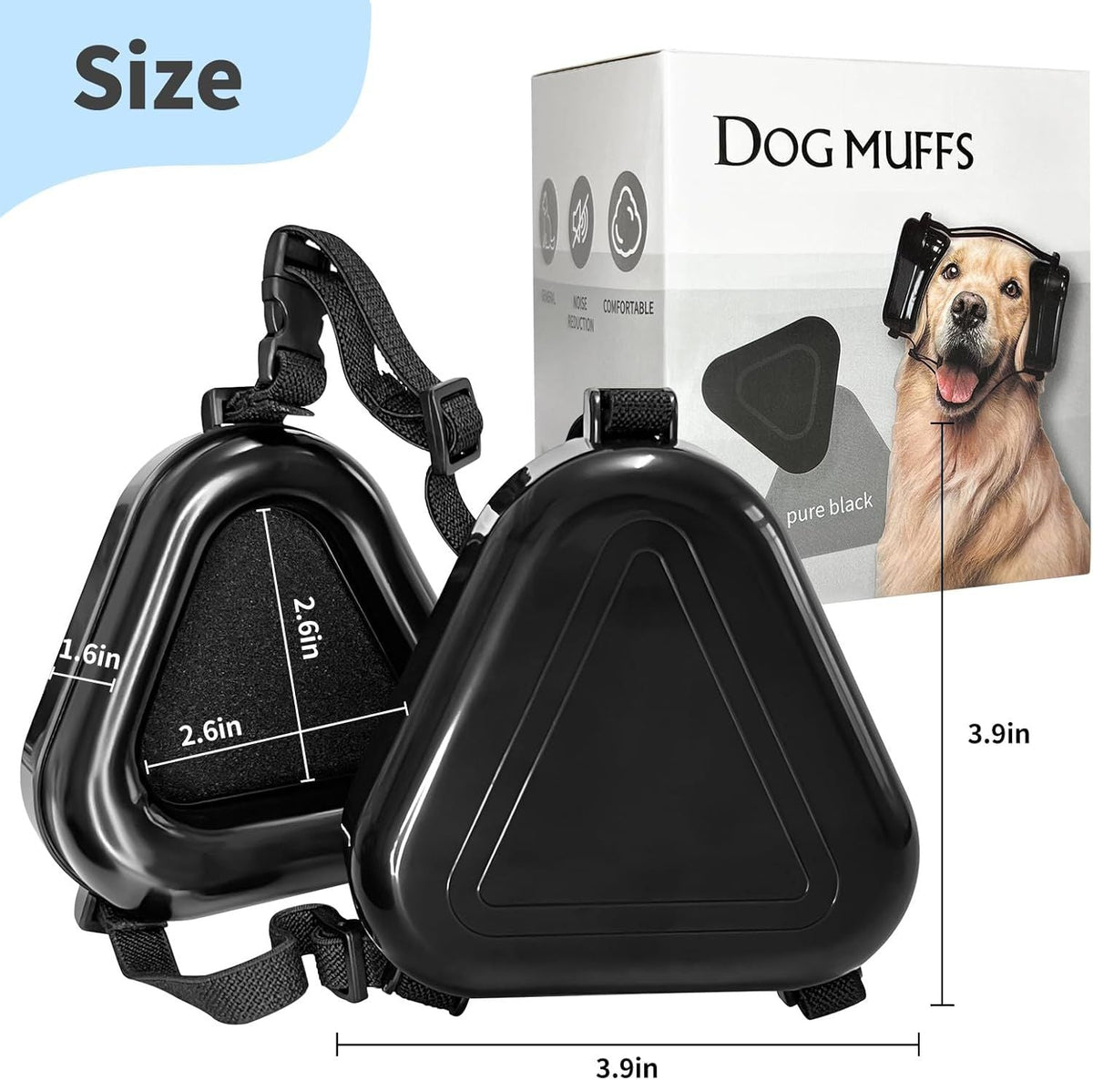 Dog Ear Muffs Noise Protection Noise Cancelling Headphones for Dogs