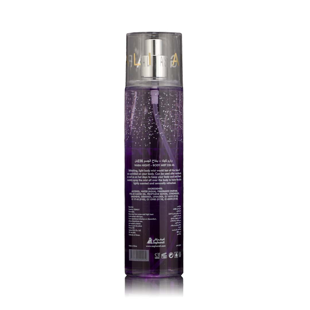Warm Night -Body Mist 236ML
