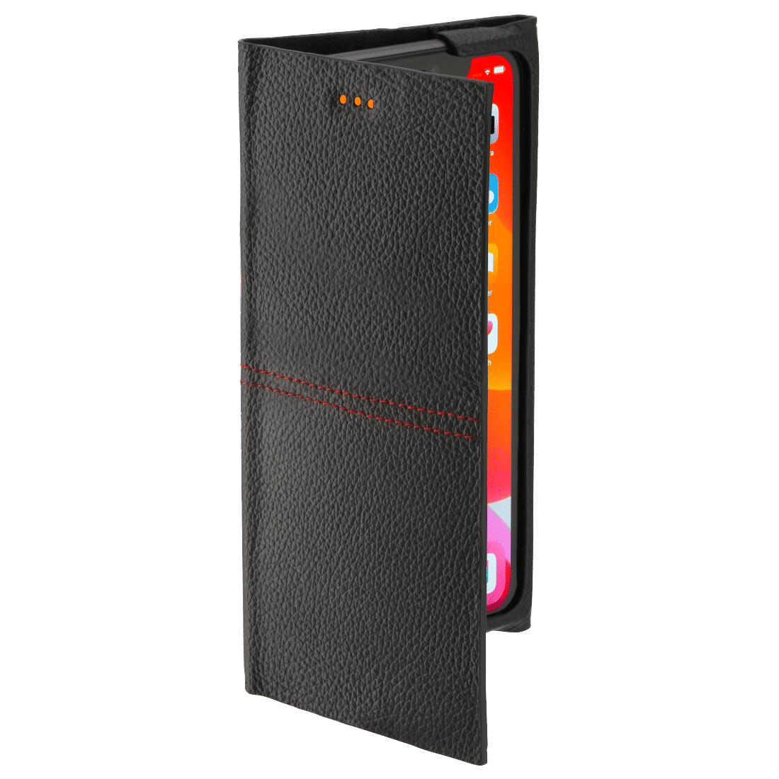 HAMA 187411 Booklet "Red Sensation No. 6" for Apple iPhone 11, black/red