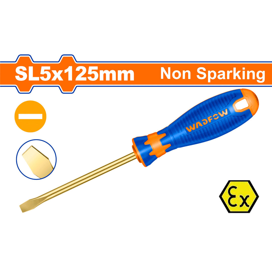 WADFOW Non-Sparking Slotted Screwdriver