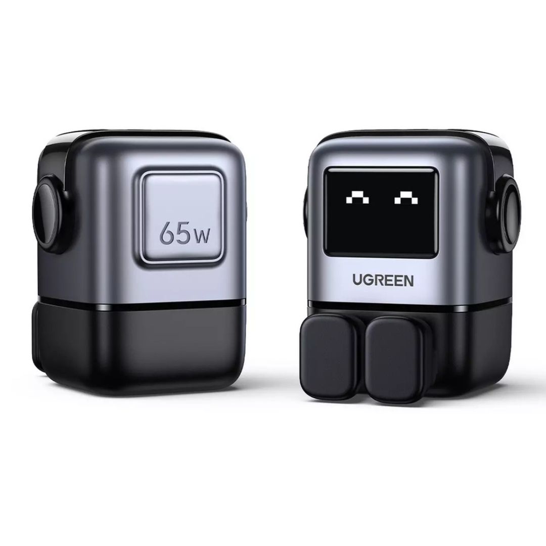 UGREEN Nexode RG 65W 3-Port GaN Fast Charger UK Black