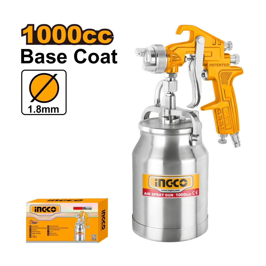 INGCO Air Spray Gun, Multi-Connector Set
