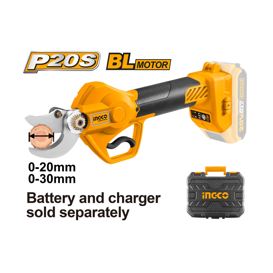 INGCO Cordless Gauge Straight Shear, 20V