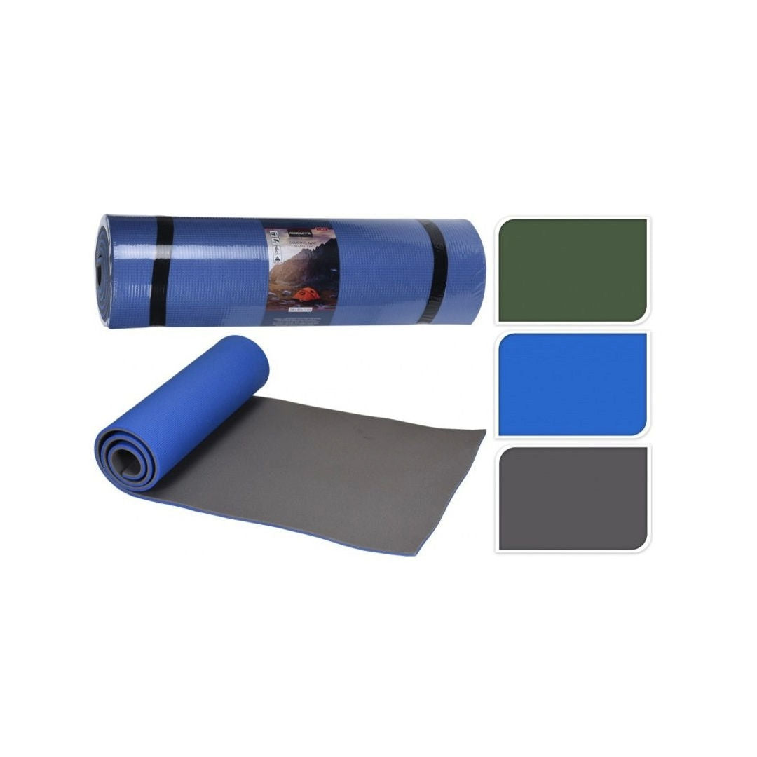 Camp Master Camping Mat, Size 1980x635x13mm, 2 Layers XPE Material, 3 Assorted Colors