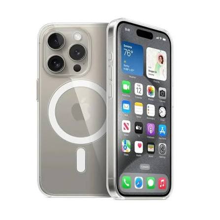 Anker Iphone 15 Pro Clear Magnetic Case