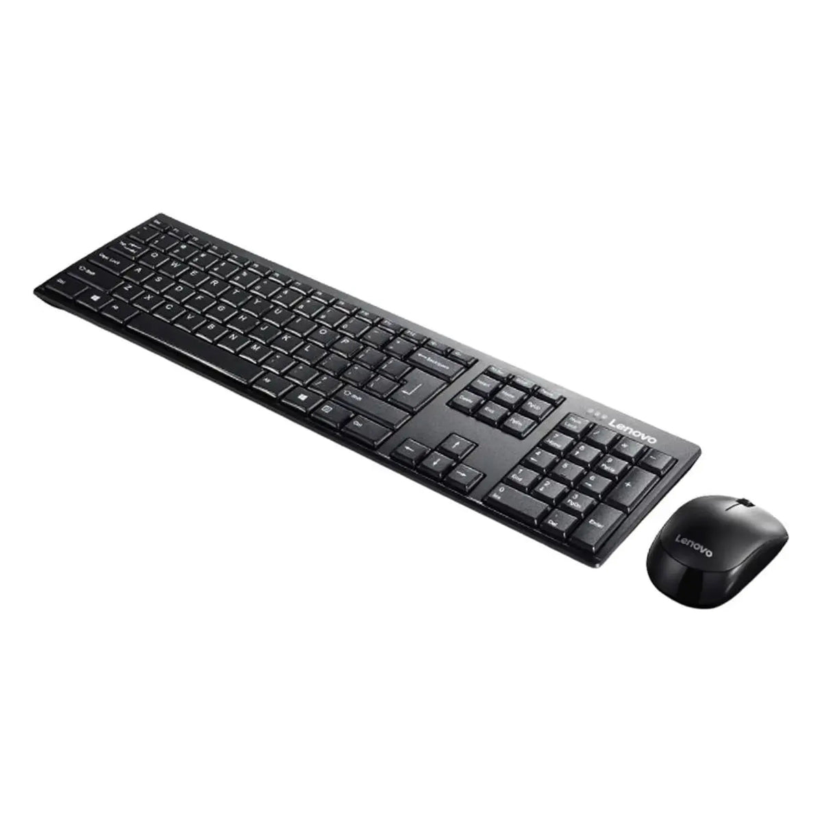 Lenovo 100 Wireless Keyboard and Mouse Combo, 2.4GHz USB Nano Receiver, GX30S99500