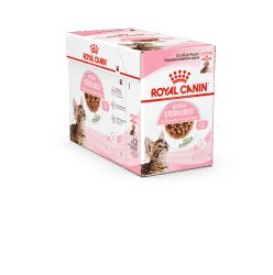 فيلين هيلث نيوتريشن - طعام للقطط الصغيرة المخصية مع صلصة (طعام رطب - أكياس) 12 × 85 جم