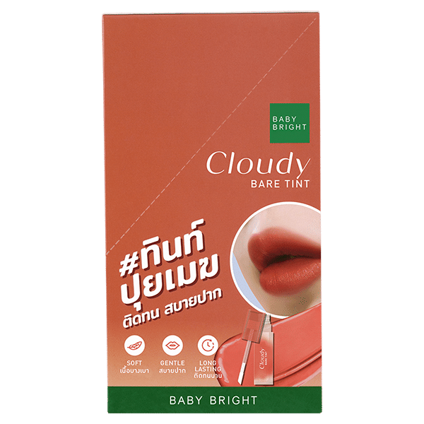 CLOUDY BARE TINT 2.6G BABY BRIGHT (M) #01 BROWN DAWN