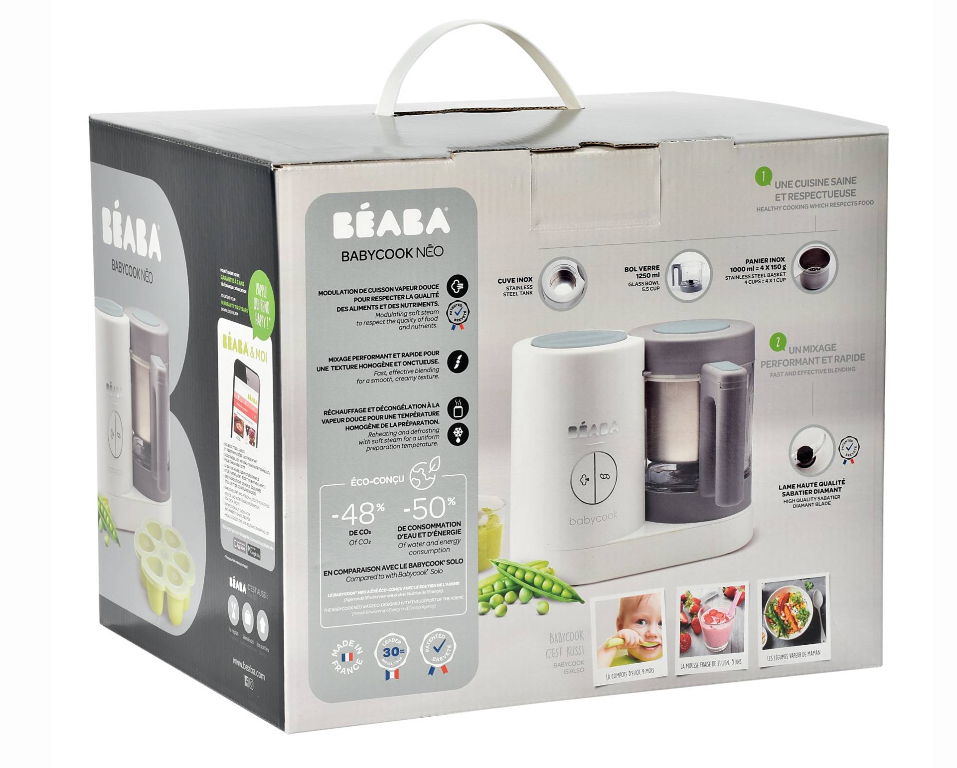Beaba Babycook Neo Grey White