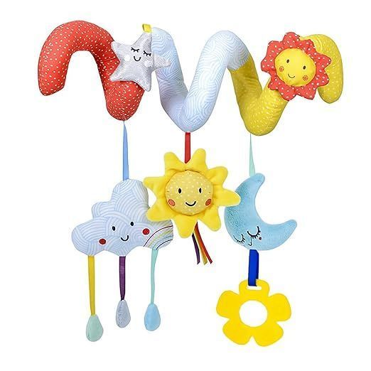 Baby Crib Hanging Spiral Toys Stroller Toys Baby Bed Stroller Toy