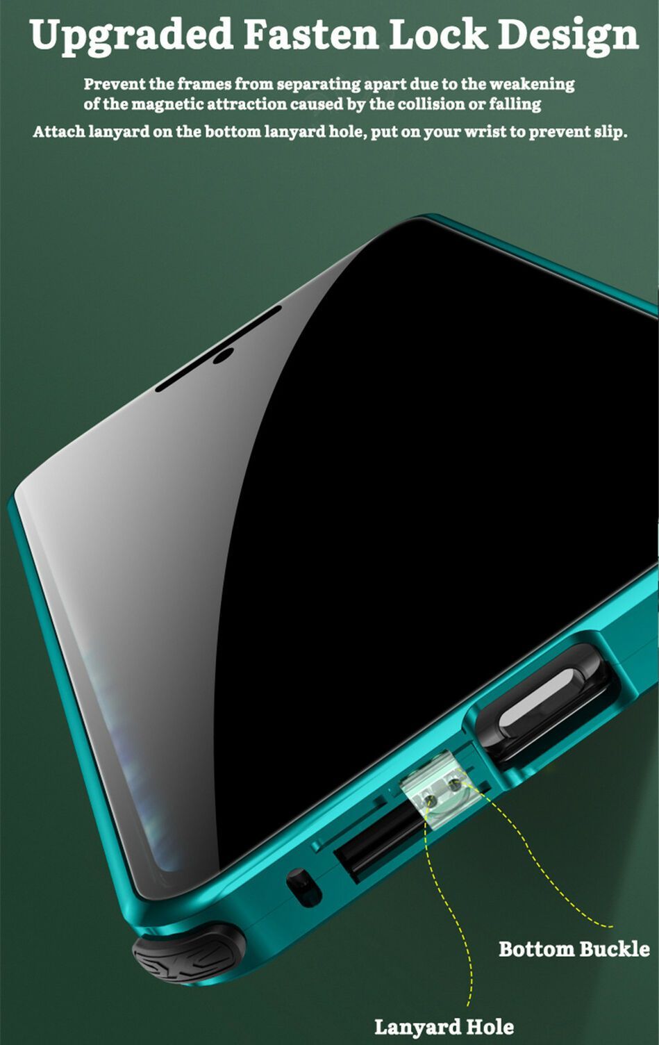 Anti Peep Phone Case Shockproof Magnetic Cover For Samsung Galaxy S22 Ultra
