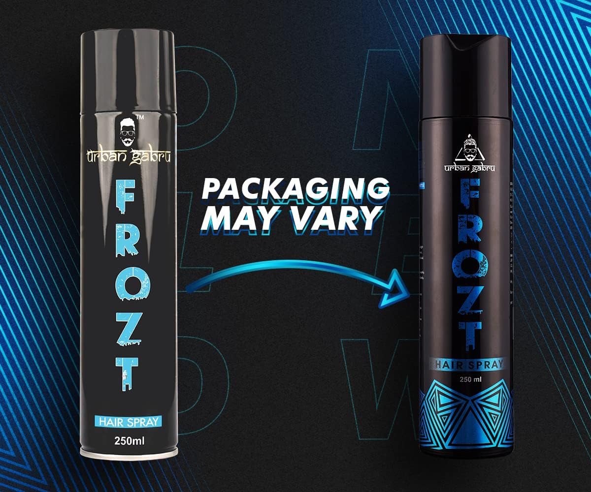 Urban Gabru Frozt Hair Spray for Men & Women | Hair Set Spray 250 ml