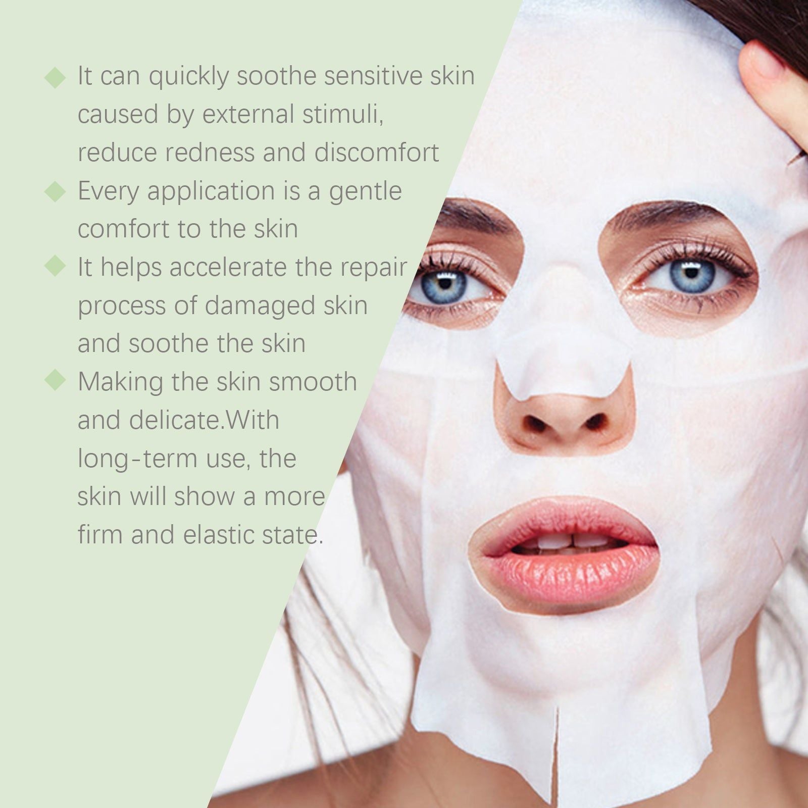 Collagen Tea Tree Skin Care Mask, Hydrating, Brightening, Anti-Aging, Moisturizing, Radiant Skin ,4pcs