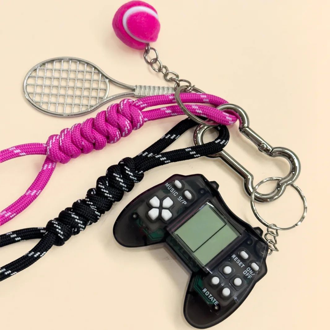 TennisCourt Stacked Charm