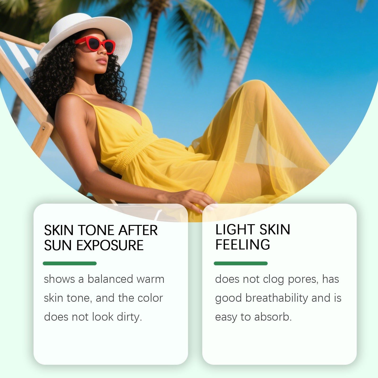 Bergamot Body Care, Summer Beach Bronze Skin Moisturizer, Hydrating Cream ,100g