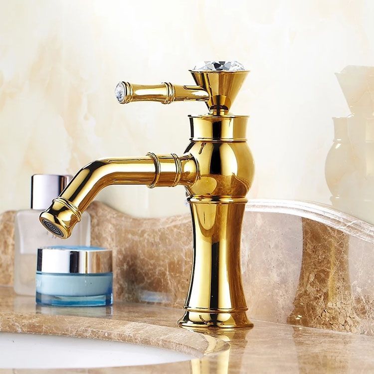 Hot And Cold Water Faucet Gold Short Model Gold Short Model