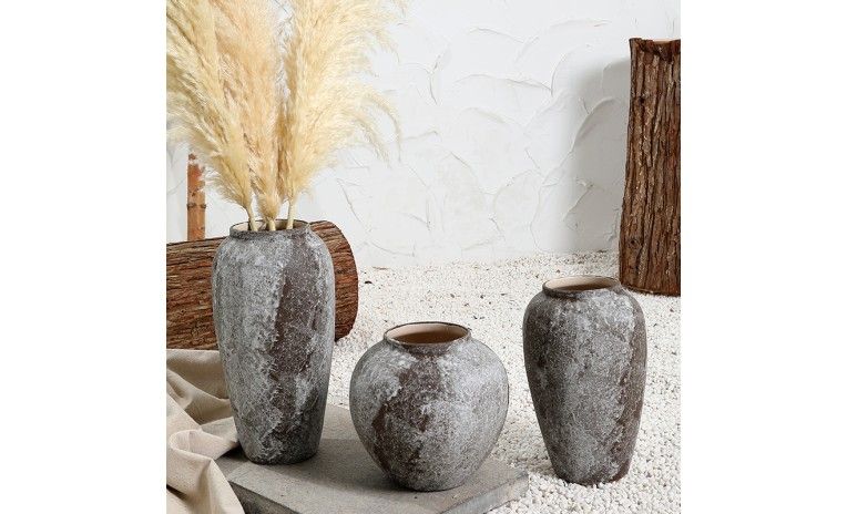 Rustic Porcelain Vase #SLD005-L