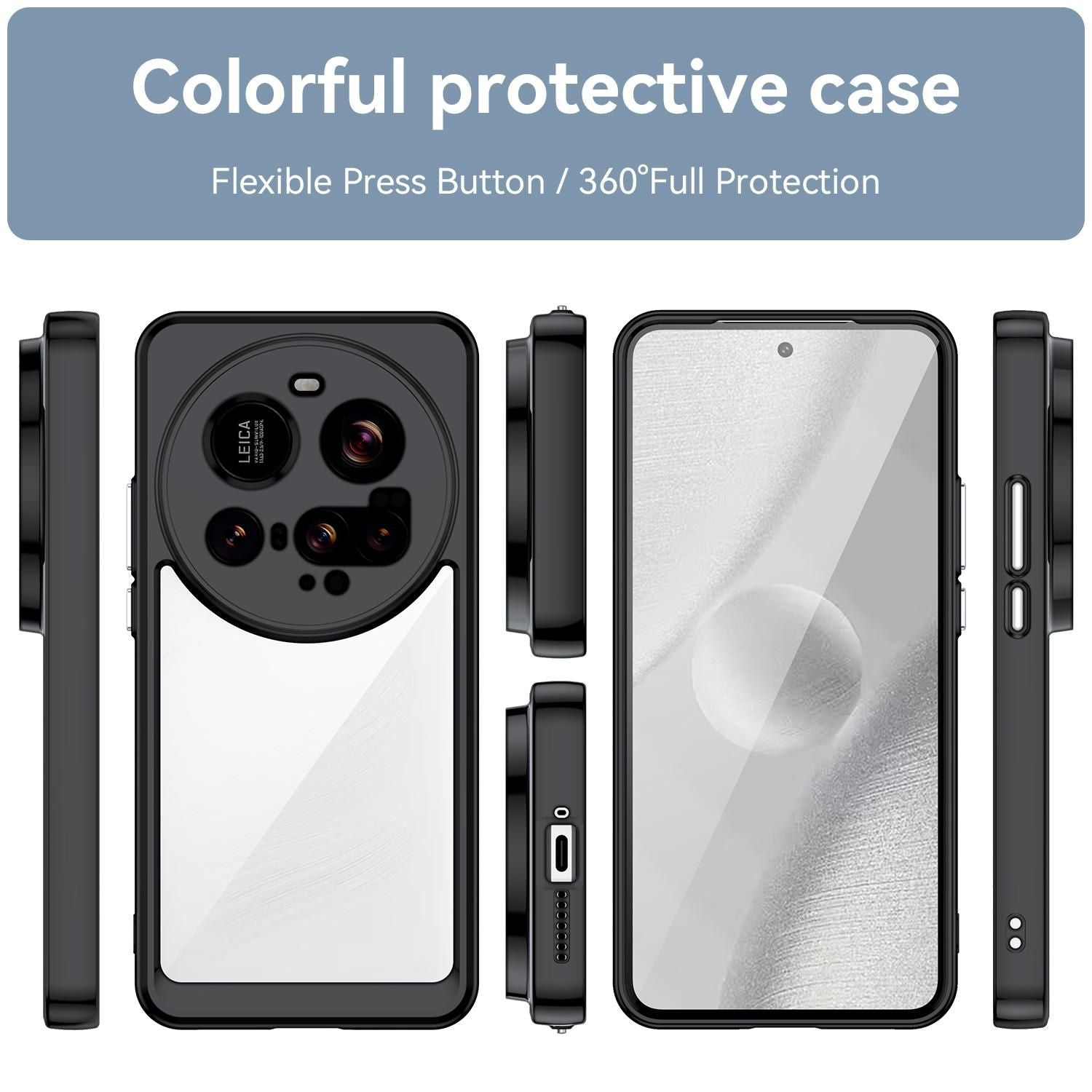 Acrylic + TPU Phone Case For Xiaomi 15 Ultra