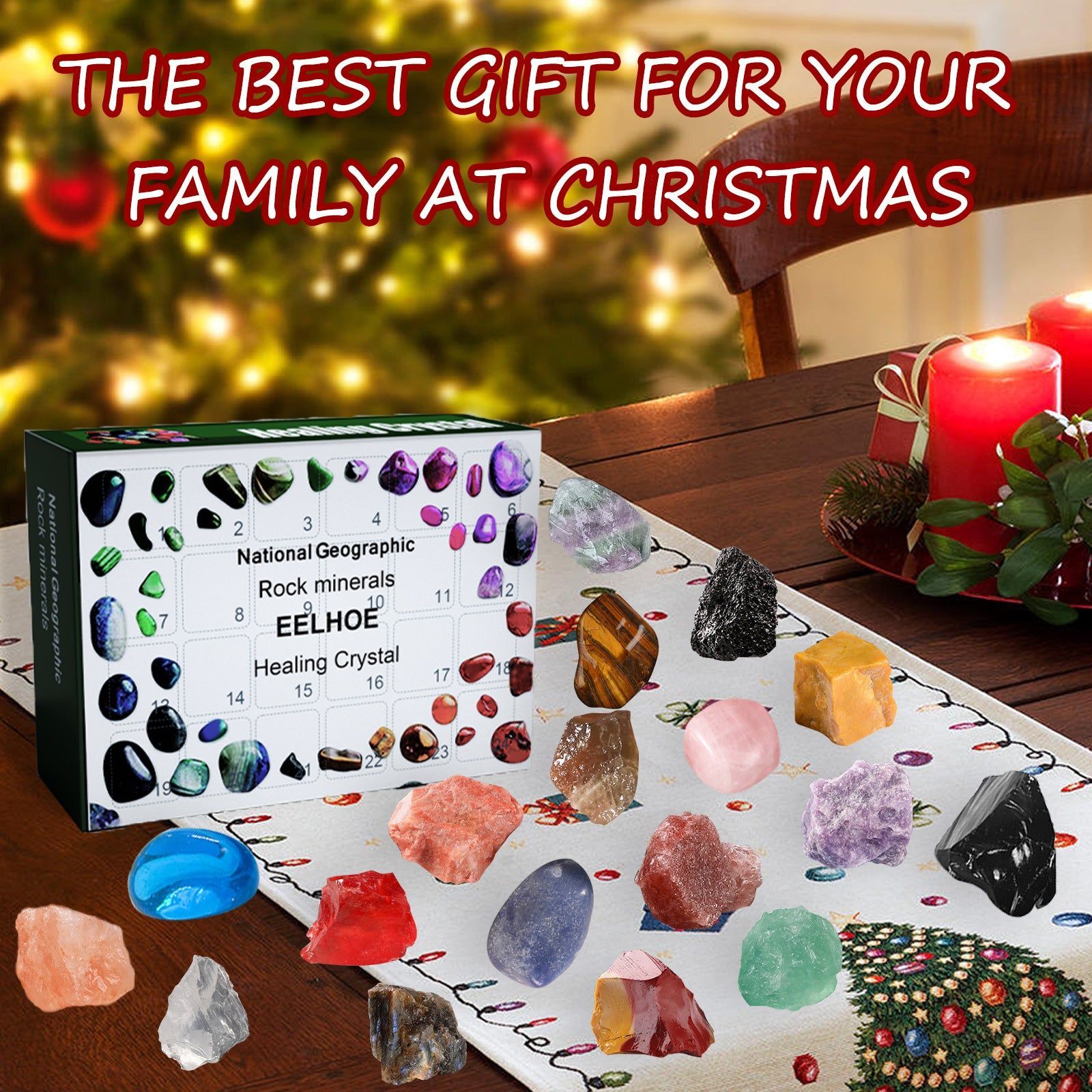 Christmas Ore Blind Box Surprise, Festive Gift, Holiday Mystery Box, Fun Gift Idea ,1pcs