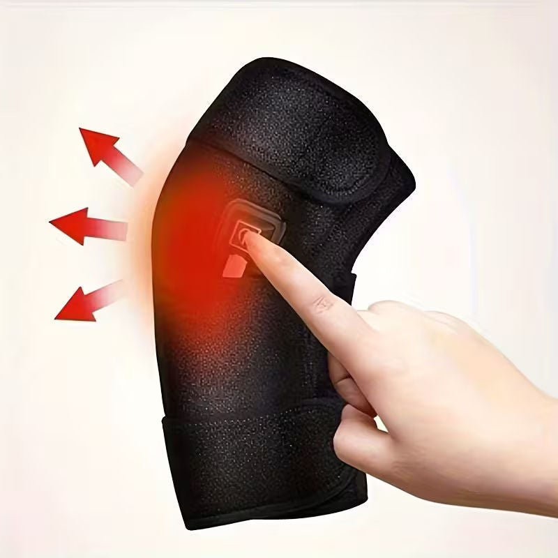 Rechargeable Knee Massager with Heat and Vibration - Portable Heating Pad - in Muscat, Oman